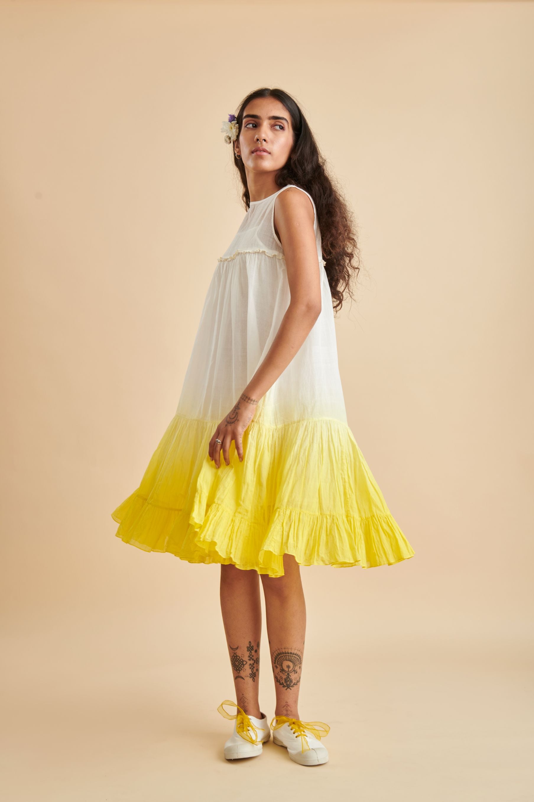 Butter Cup Mini Dress