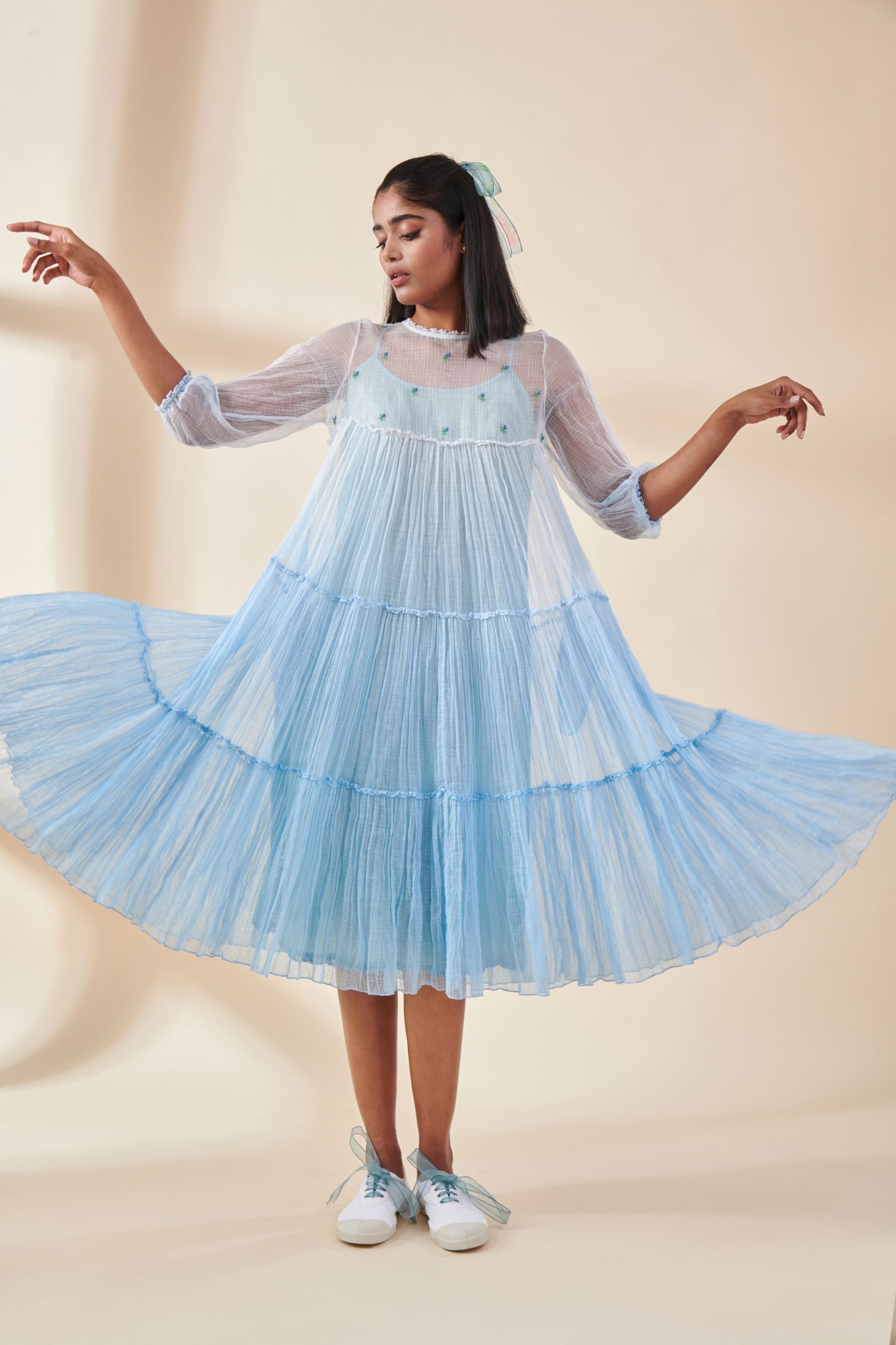 Blue Bell Midi Dress