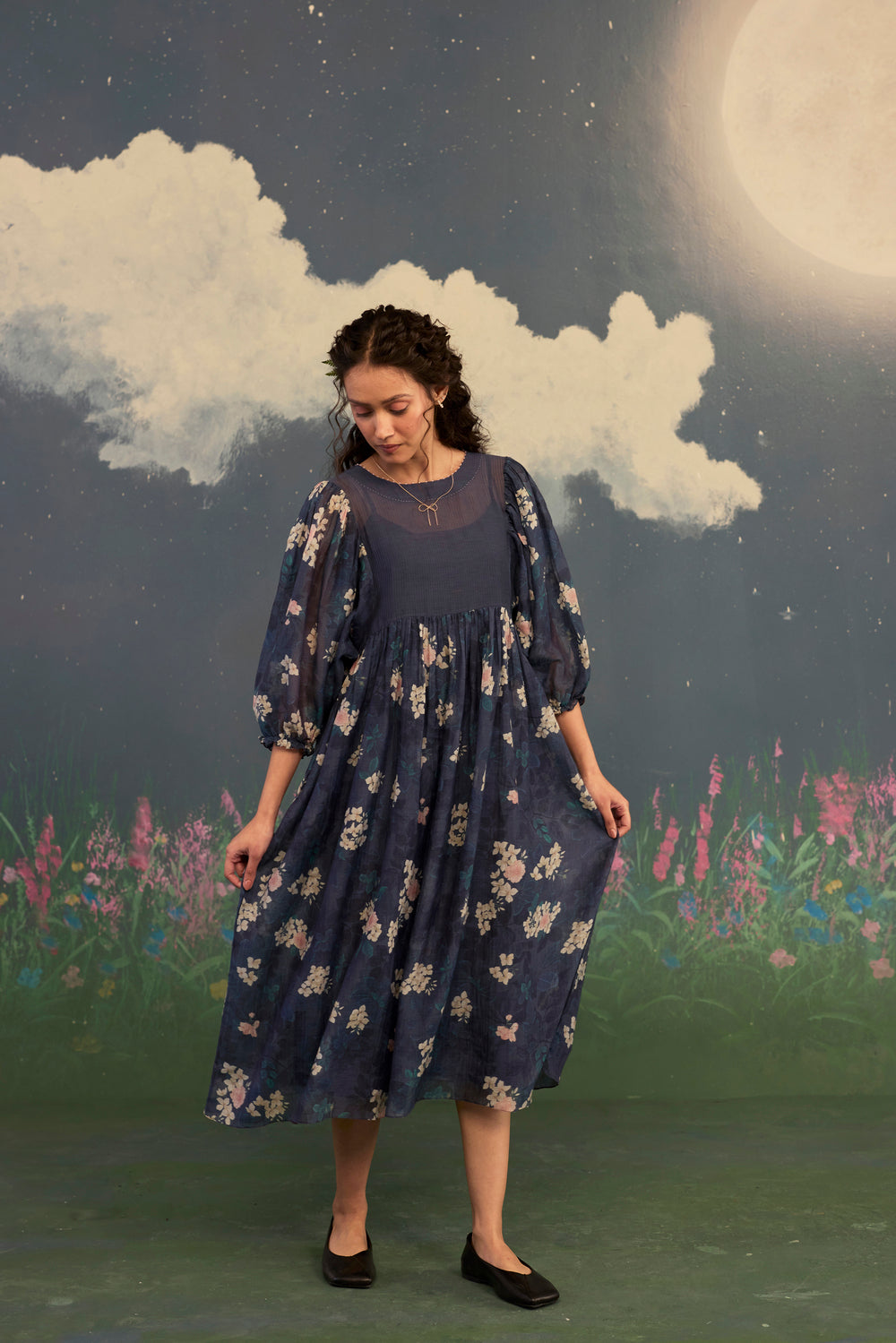 Moonlit Rose June Dress
