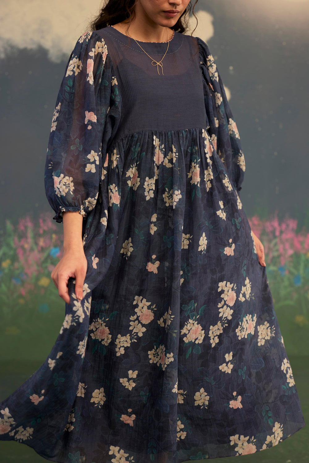 Moonlit Rose June Dress
