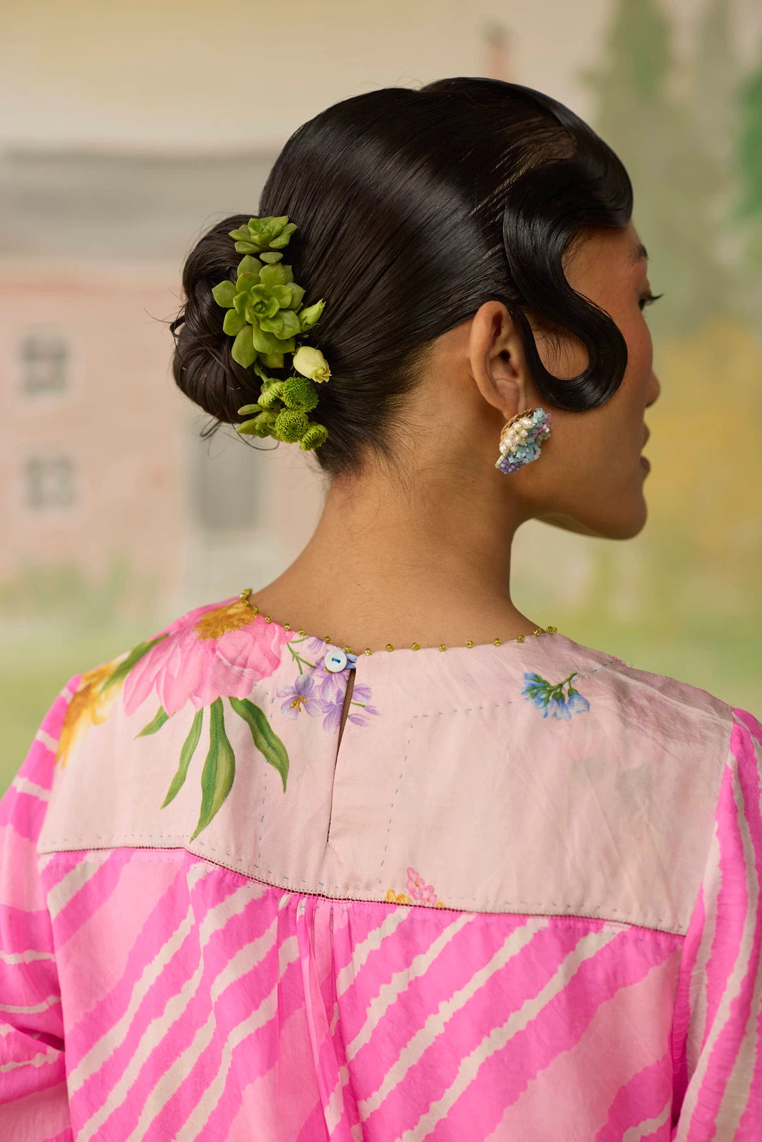 Blush Long Kurta Kurta Set Silk