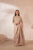Hibiscus Linen Sari