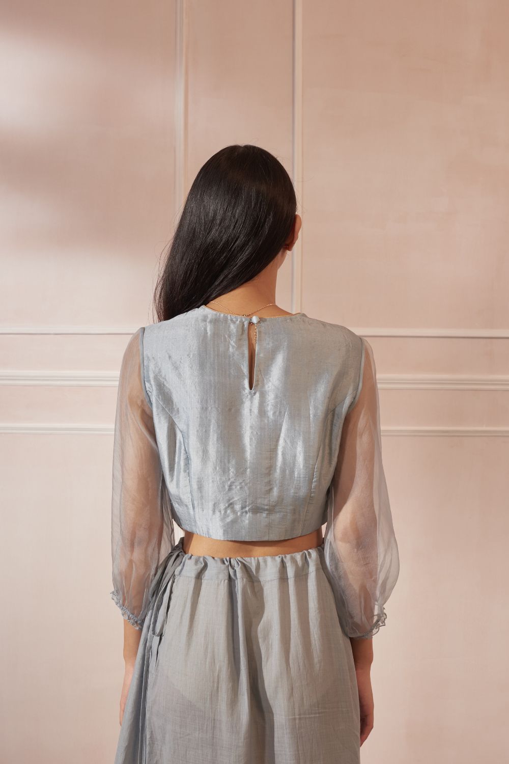 Mist Blouse with Sleeve