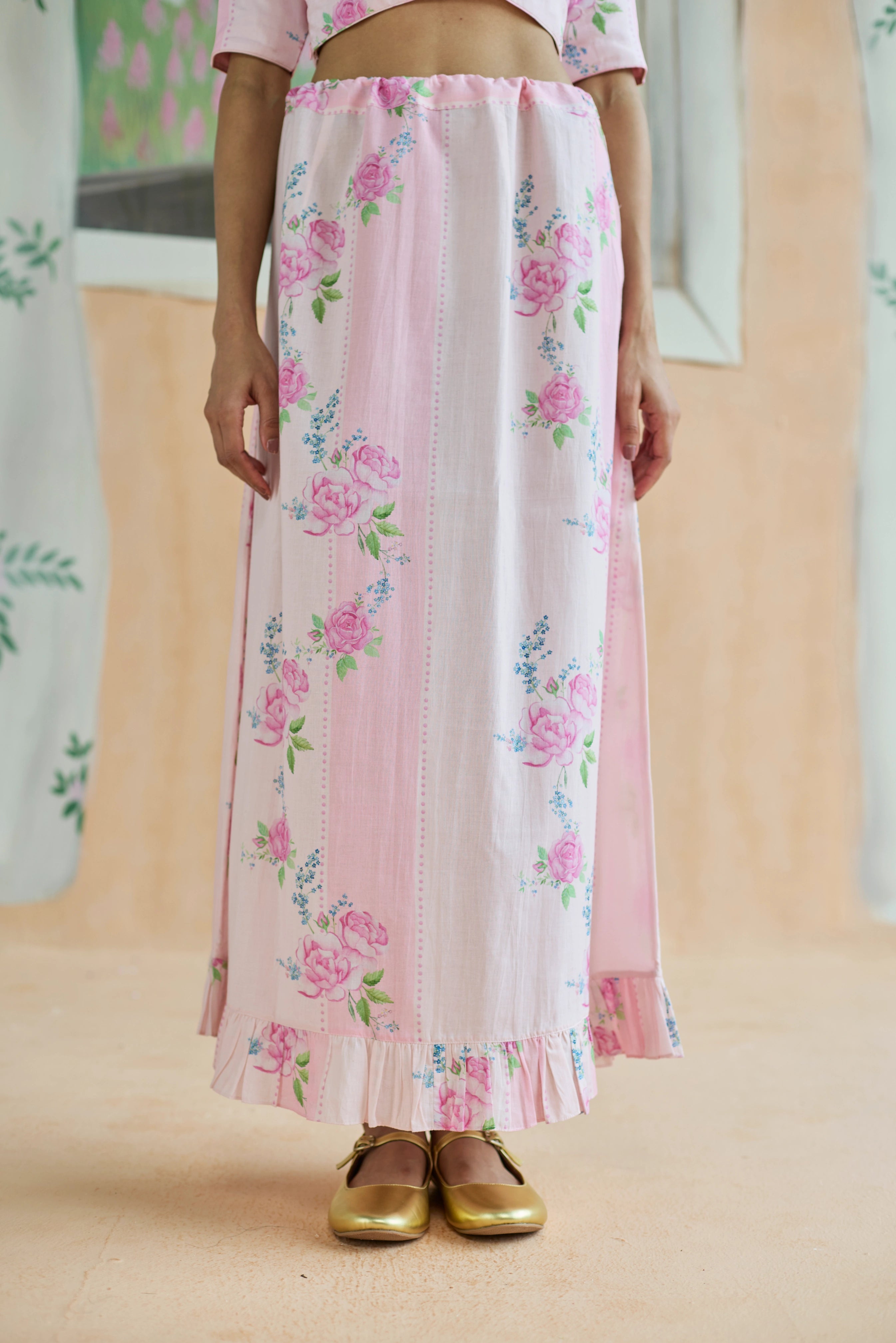 Rose Haze Cotton Underskirt