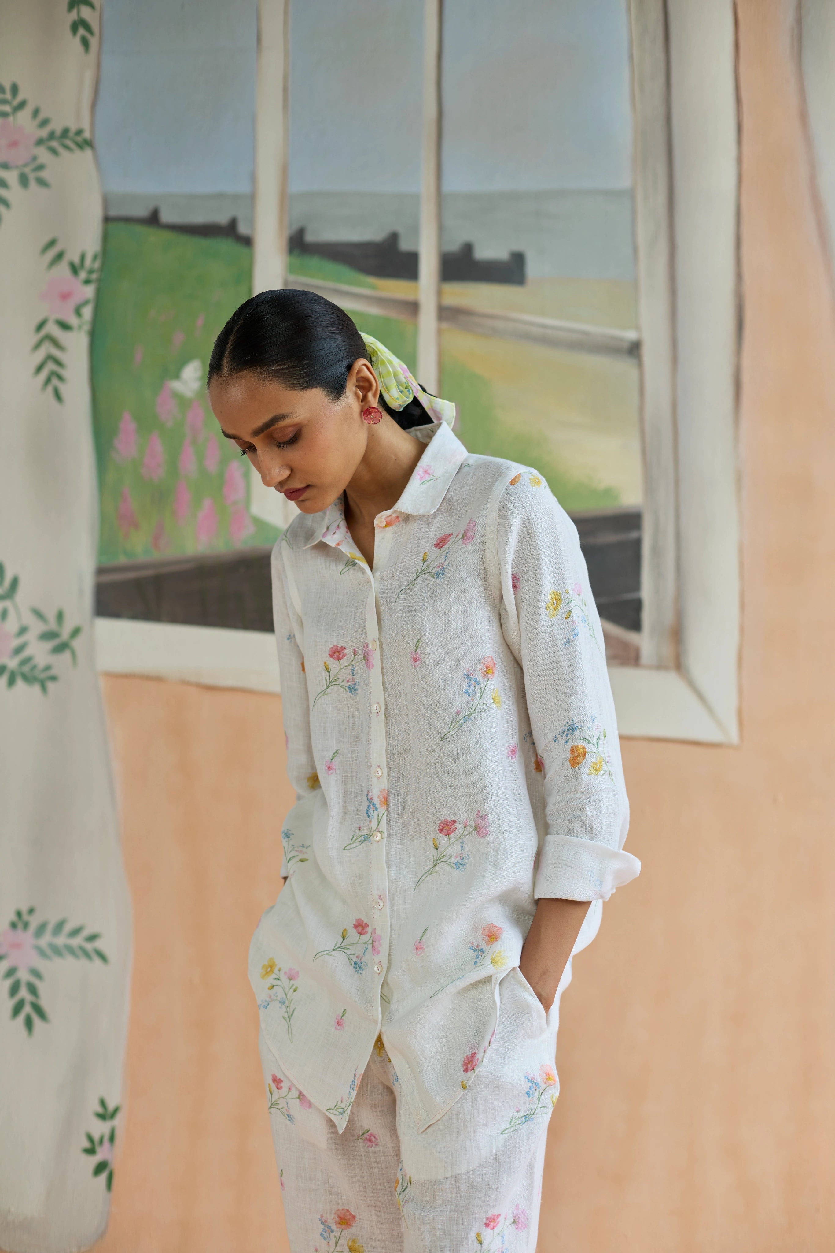 Florist Shirt Linen