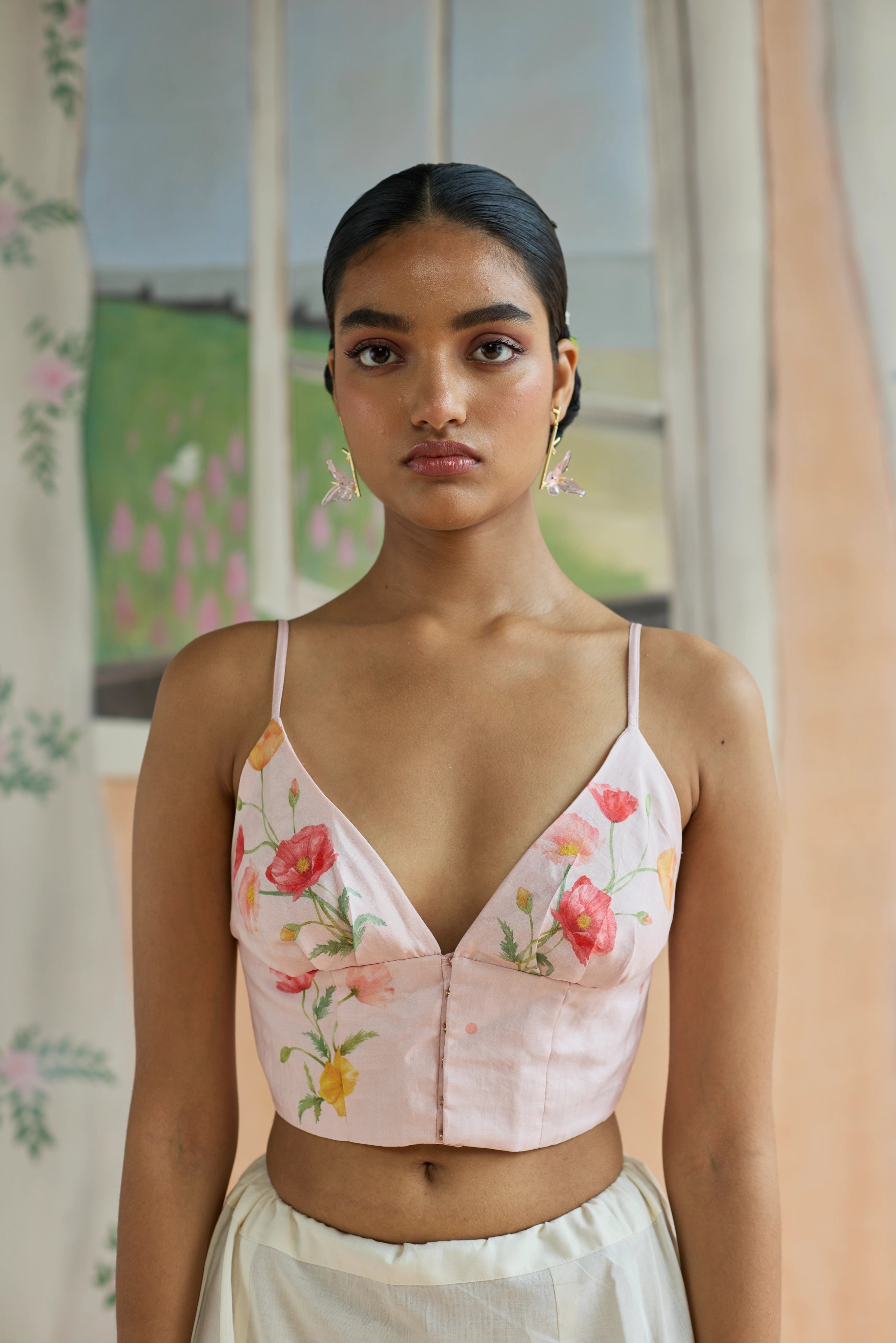 Poppy Bralette Blouse