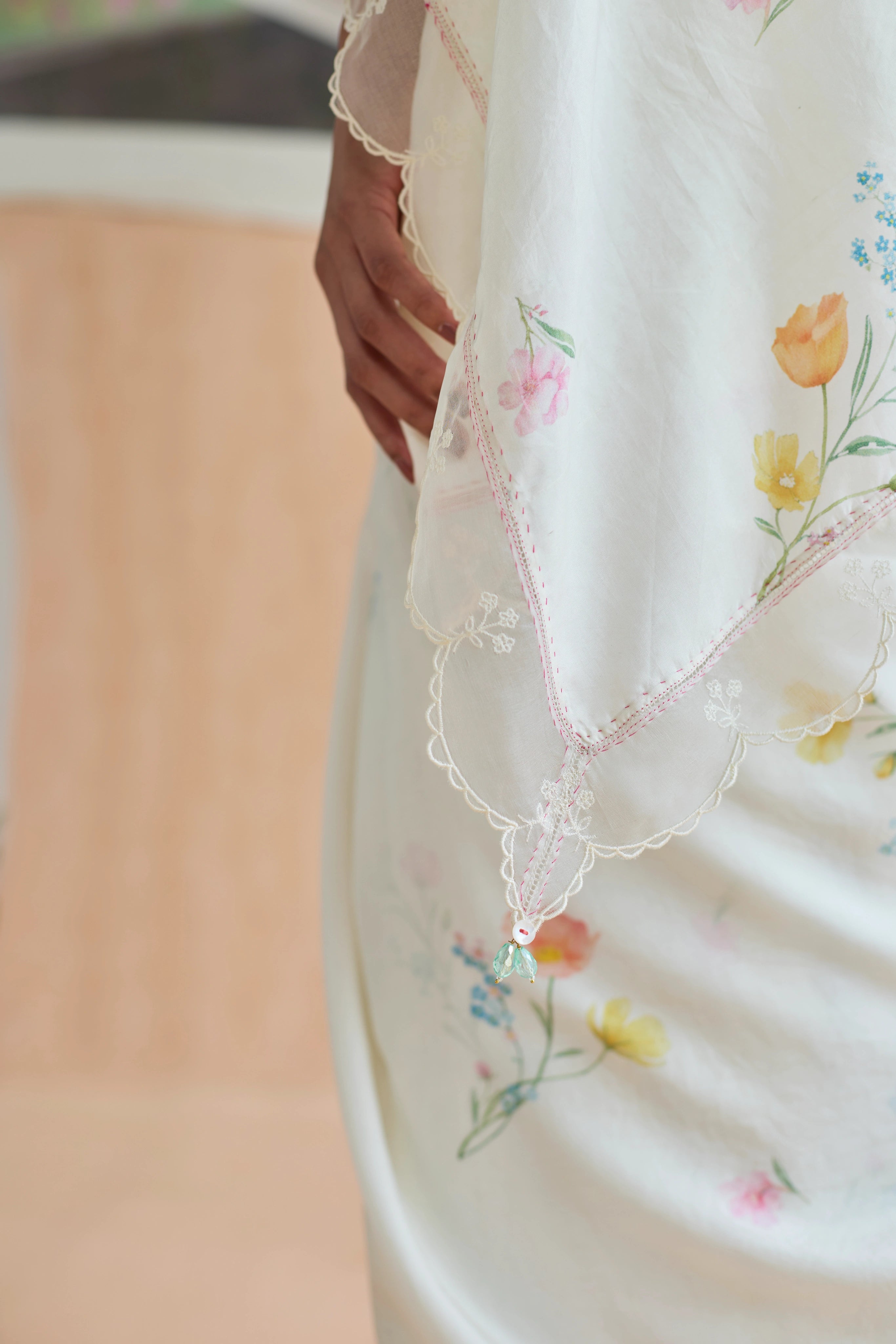 Florist Mulberrry Silk Sari
