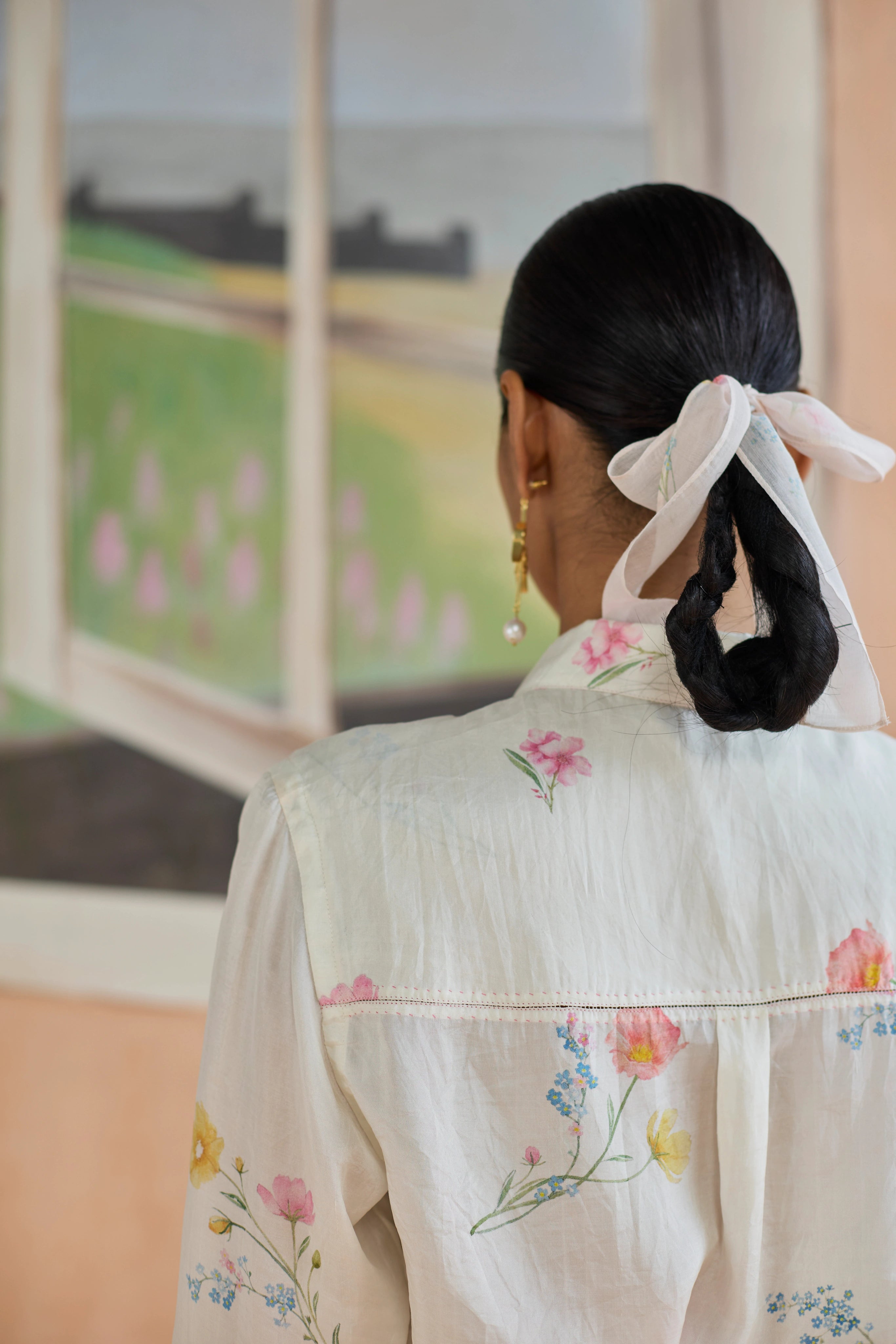 Mid-day Musings Shirt and Skirt Set Bamboo Silk