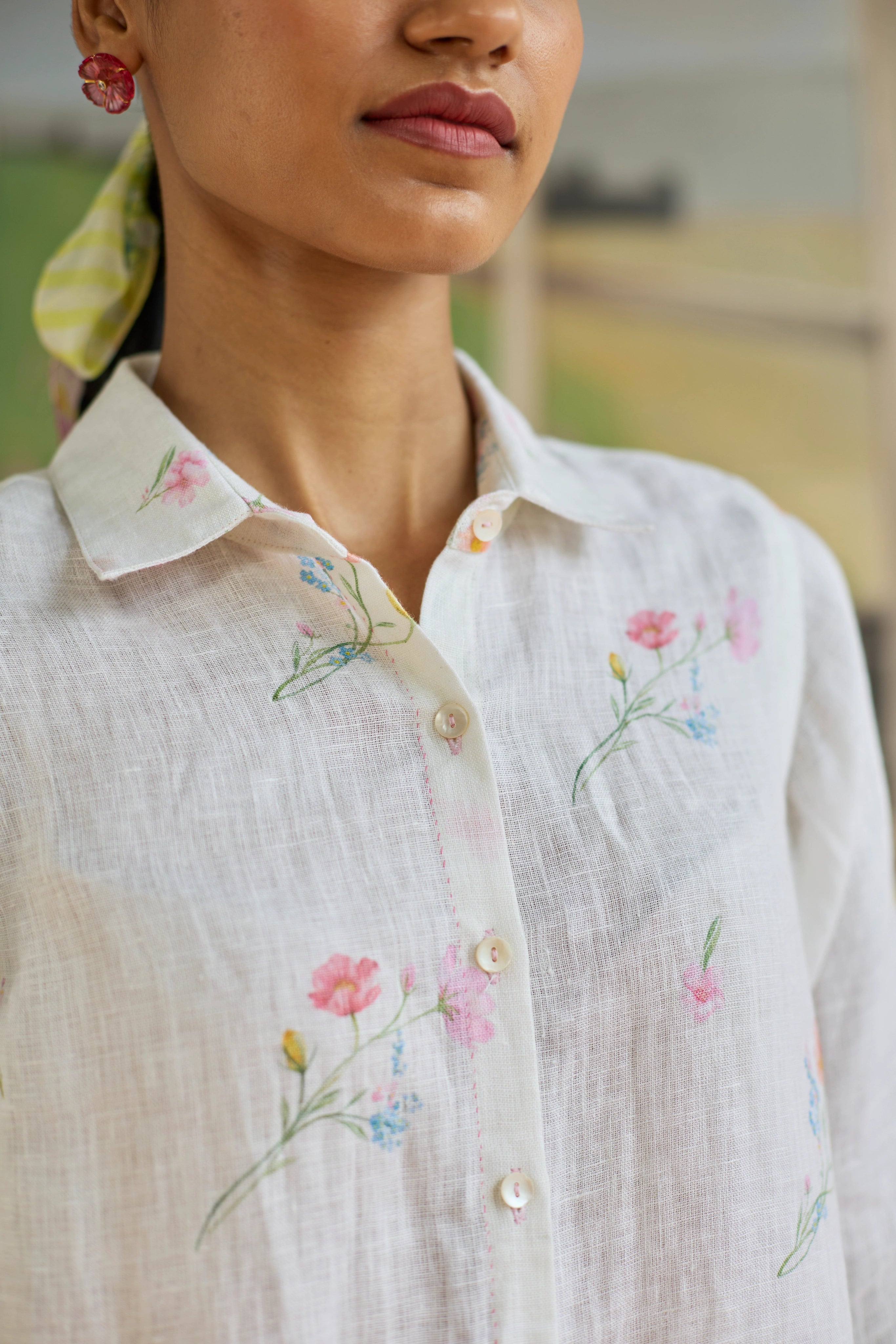 Florist Co-ord Set Linen