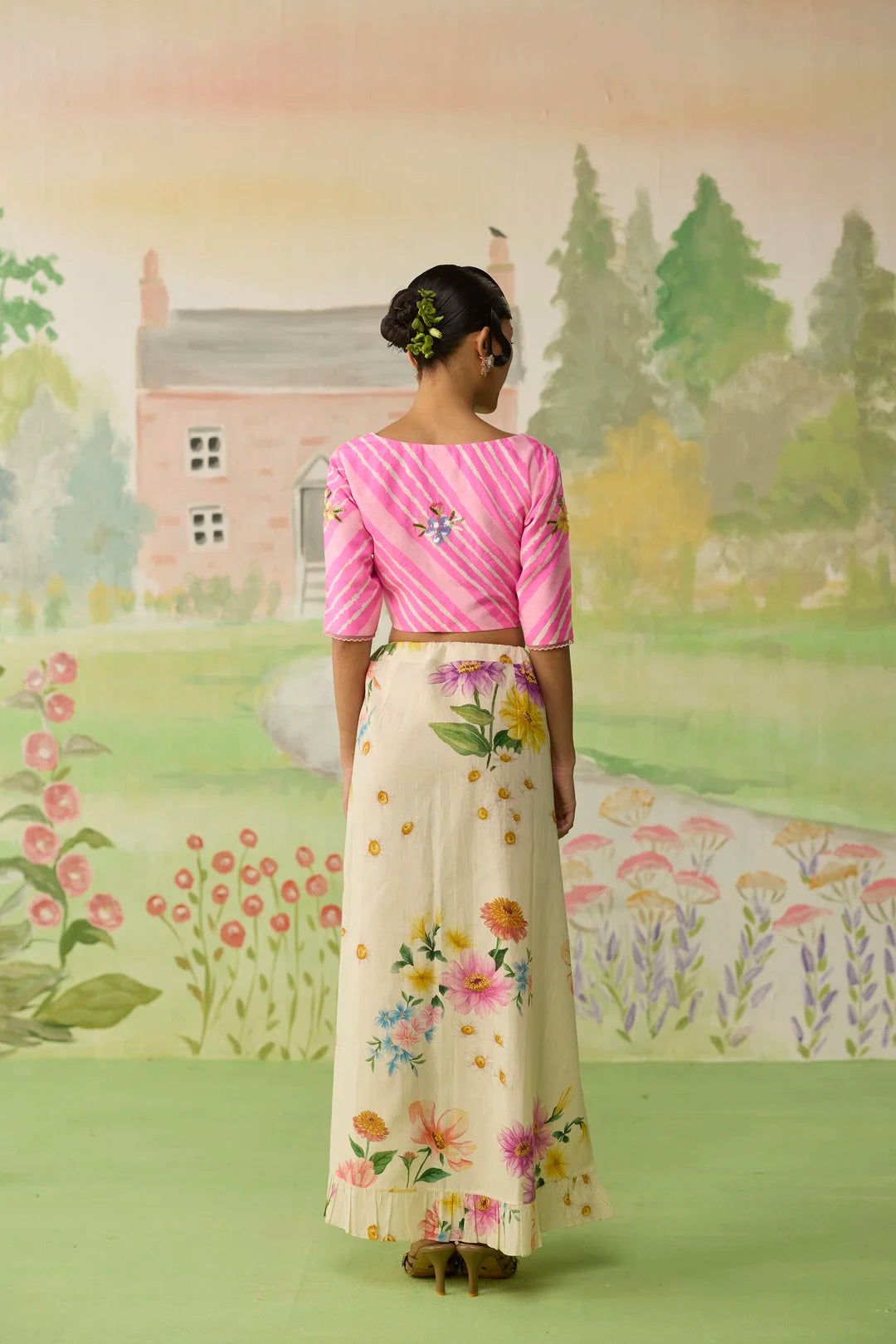 Off White Daisy Underskirt