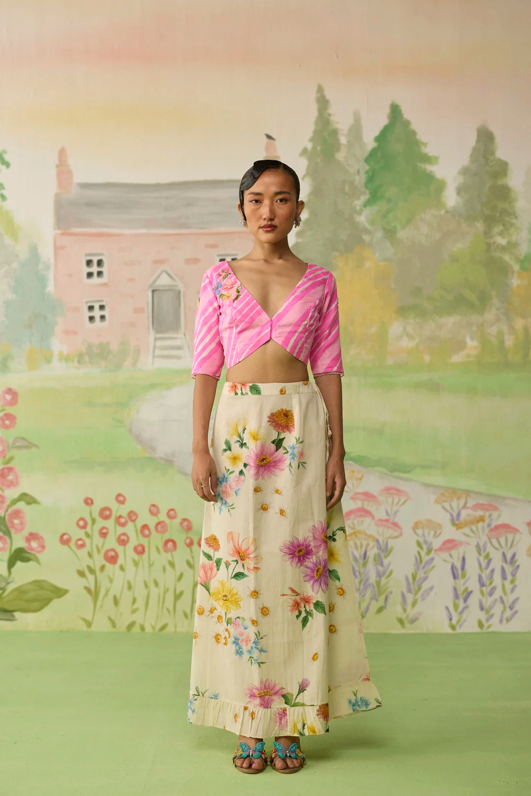 Off White Daisy Underskirt