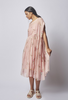Pale Pink Print Dress