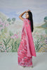 Rani Color Linen floral Sari 