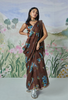 Forest Path Linen Sari