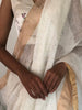 Korra Bindu Linen Sari