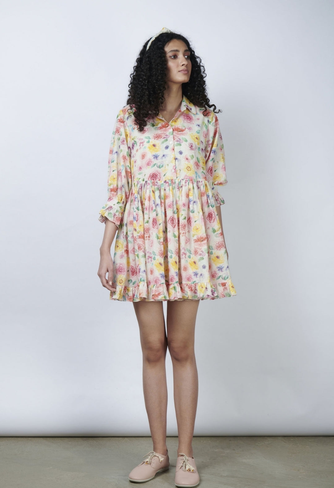 Spring Burst Mini Dress 2