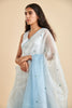 Blue Bell Kota Silk Embroidered Sari