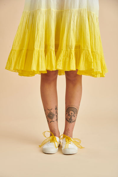 Butter Cup Mini Dress
