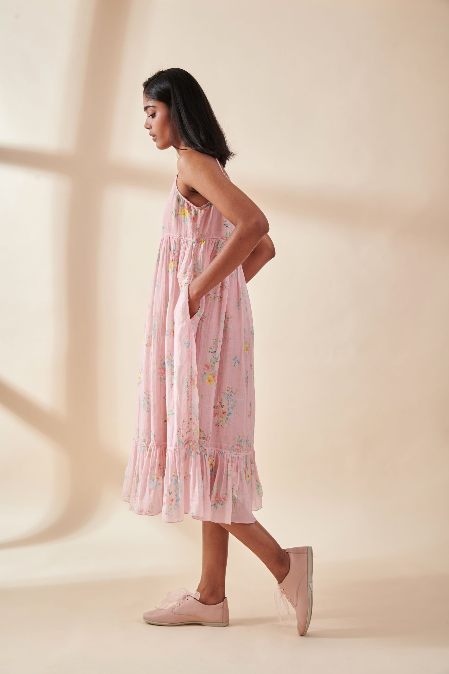 A Day on the Beach Midi Dress