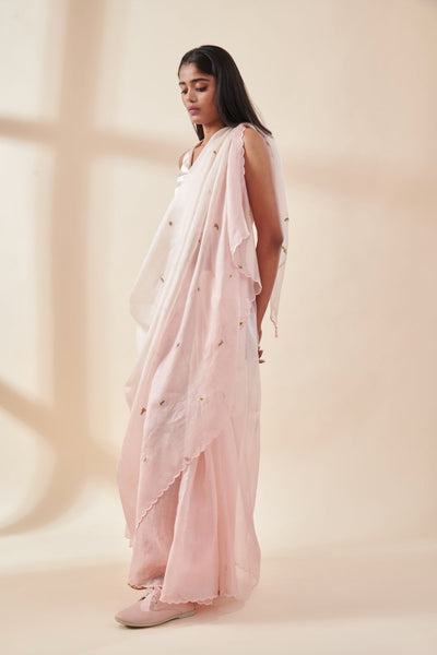 Raisa Kota Silk Embroidered Sari