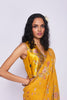 Yellow Bird Linen Sari