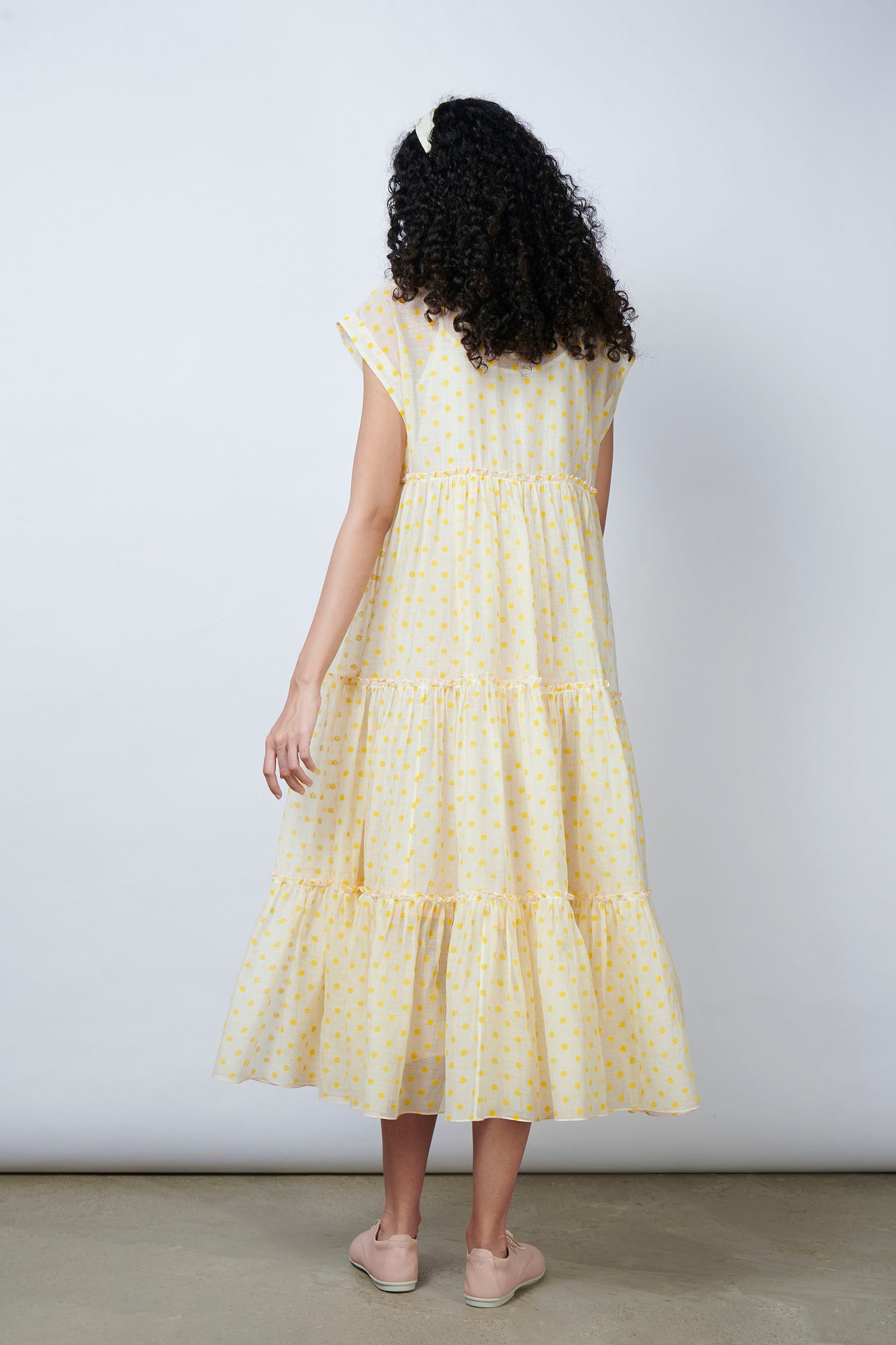 Polka Rumba Midi Dress