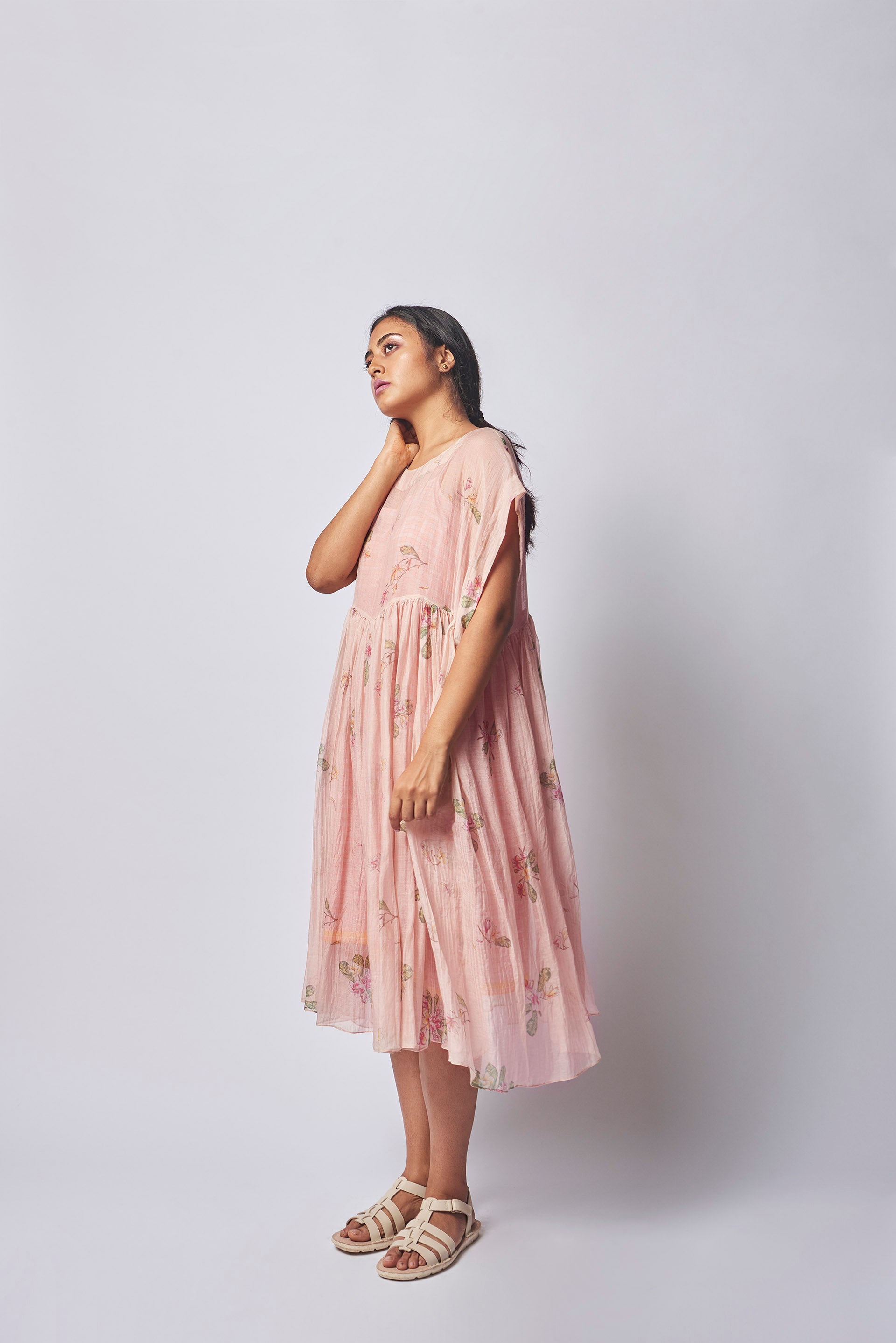 Nadiya Paar Pale Pink Dress