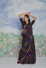 Nadiya Paar Deep Purple Linen Sari